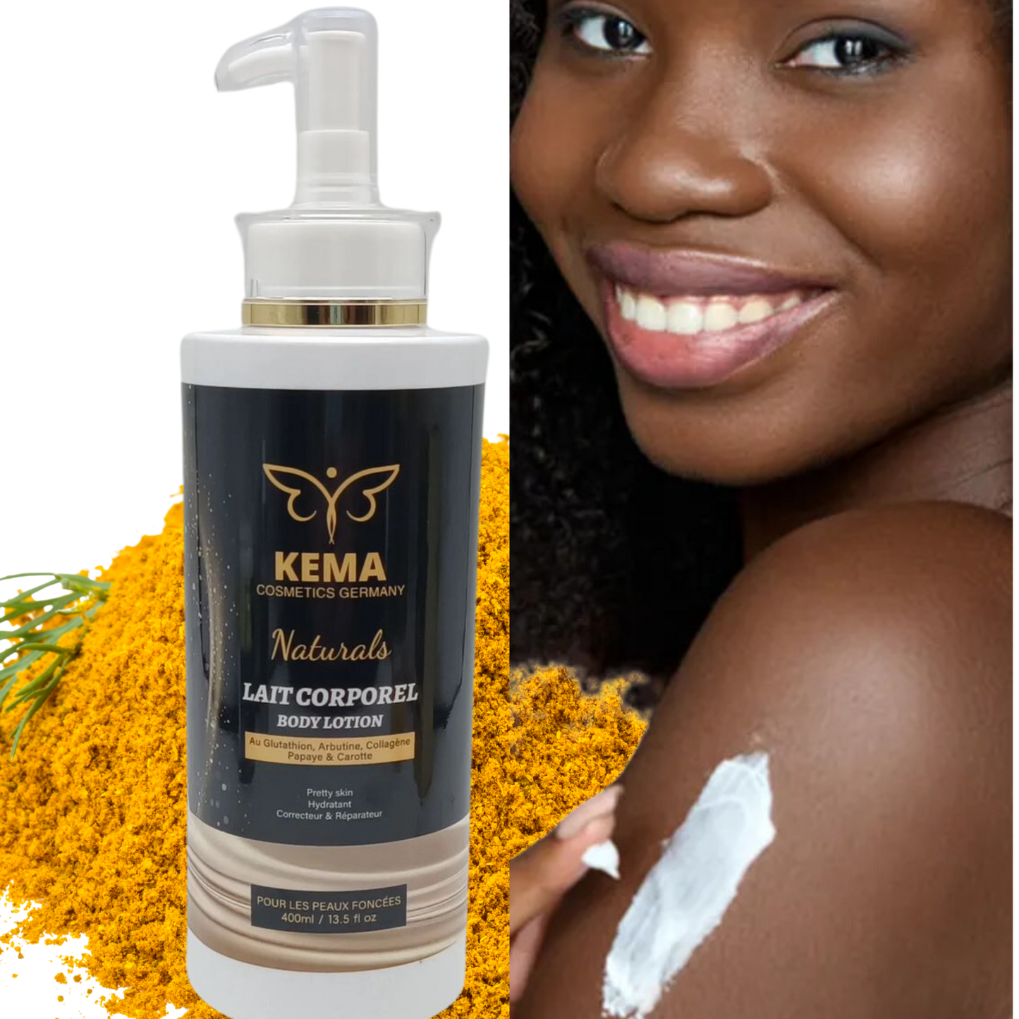 Lait corps hydratant et Clarifiant NATURALS